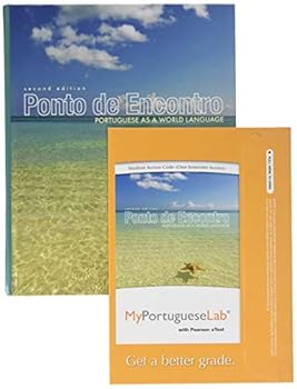 Hardcover Ponto de Encontro: Portuguese as a World Language and MyPortugeseLab with eText and Access Card (2nd Edition) [Portuguese] Book
