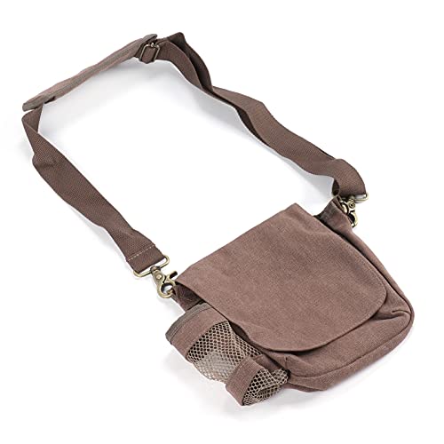 Bolsa de golf de disco de gran capacidad con bolsillo exterior y correa de lona ligera 4
