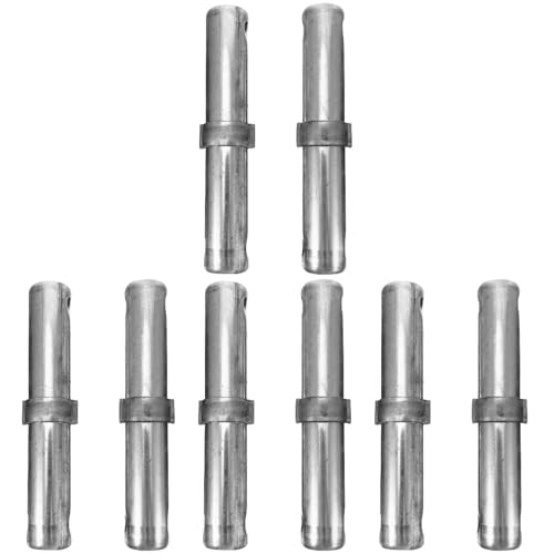 DOITOOL Scaffolding Coupling Pins Galvanized Scaffold Connectors Spring Locking Pins Heavy Duty Scaffold Parts for Construction and Outdoor Building Supplies 8.9X5X1.3 Inches