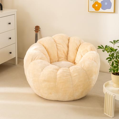 IEVENW Pumpkin Bean Bag Sofa Chair, Bean Bag Chair...