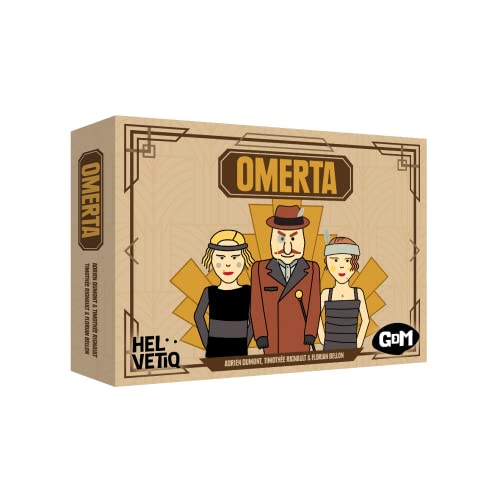 GDM - Omerta -Memory Card Game - Juego de Mesa - Light Memory...
