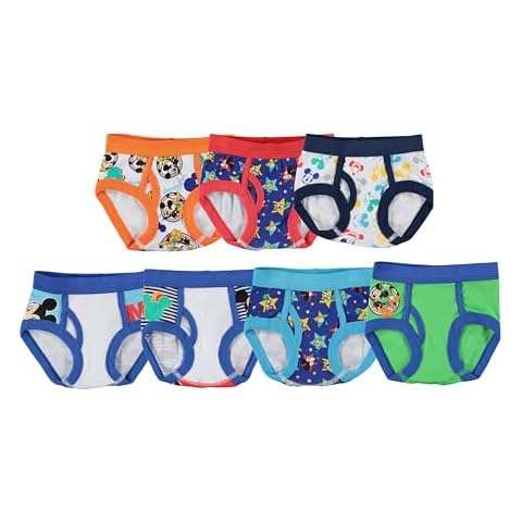 Disney Boys 7-Pack Briefs Underwear Cover