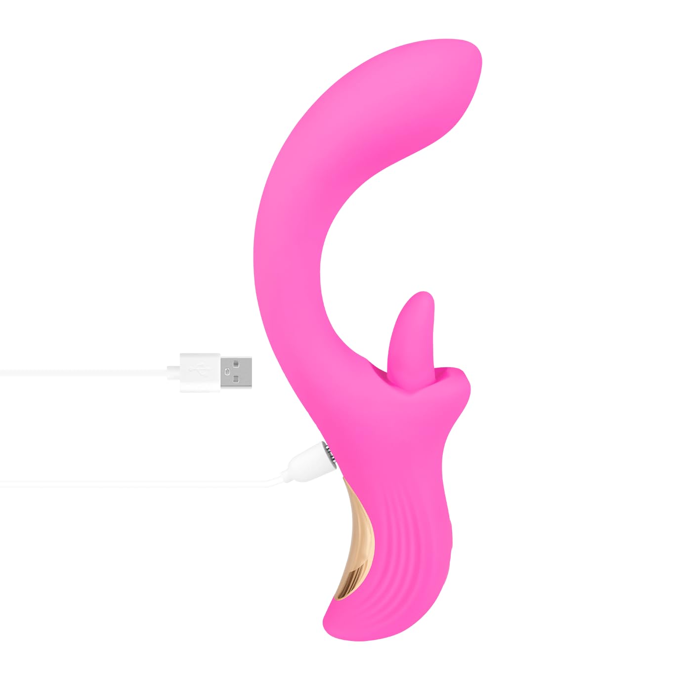 EIS | vibratore | Rabbit in silicone con lingua rotante | 22,5 cm | impermeabile (IPX7) | ricaricabile | 2 motori con 7 programmi ciascuno | materiale delicato sulla pelle