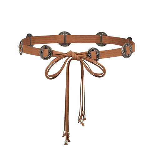 Scarlet Darkness Women Renaissance Belts Waist Belts for Dresses Bohemian Style Waist Belt