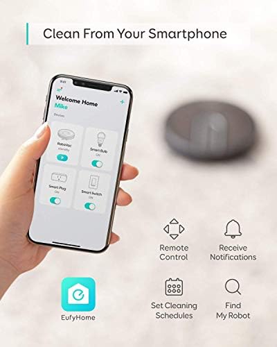 eufy BoostIQ RoboVac 30C MAX, Robot Vacuum Cleaner, Wi-Fi, Super-Thin, 2000Pa Suction, Boundary Strips Included, Quiet, Self-Charging Robotic Vacuum Cleaner (Refurbished)