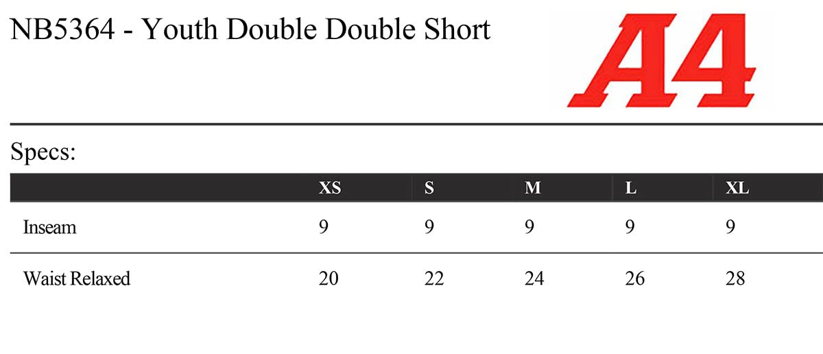 A4 Boy's Double Double Short