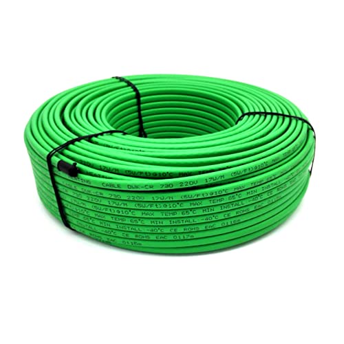 Pxqpymatx PXQPYMATX Frostschutz-Heizkabel 220V 1m