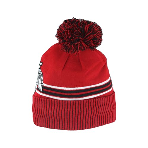 Image of ZHATS NHL Unisex-Adult NHL Officially Licensed Beanie Pom Rush