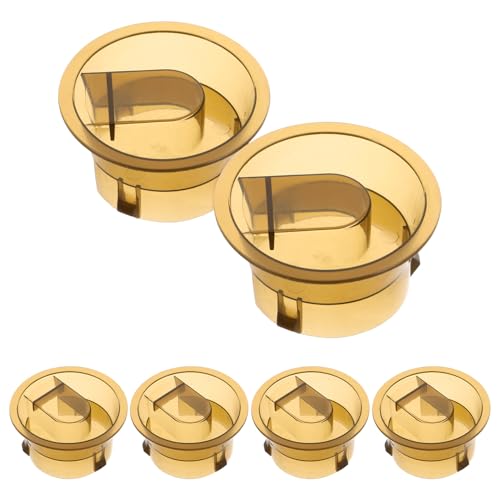 FONDOTIN Set 6 Pezzi Coperchi di Ricambio per Brocca D’Acqua in Vetro Tappi Resistenti per Bottiglie e Caraffe Accessori per Cucina Adatti per Casa Ufficio e Picnic