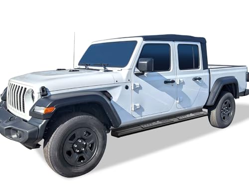 Estribos OEM estilo negro APS compatibles Jeep Gladiator miniatura 2