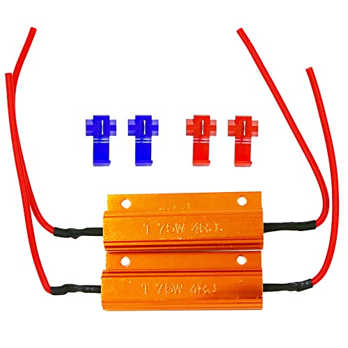 Resistencias de Carga LED 75W 4ohm Pack 2 Piezas miniatura 3