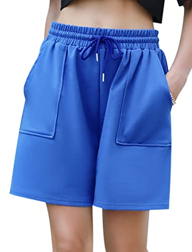 Cowasto Knee Length Sweat Shorts Bermuda Shorts...
