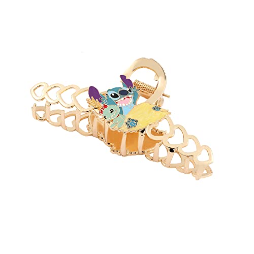 Anime Stitch Hair Clips Ohana Means Family Claw Hair Clips For Women Stitch Hair Accessories Anime Cute Metal Hair Accessories Daily Jewelry (6) #TOP24