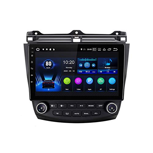 Android 8 Autoradio für Honda Accord 7 2003-2007 Unterstützt Bluetooth SWC Rückfahrkamera Auto WiFi USB Lenkradfernbedienung 10 Zoll
