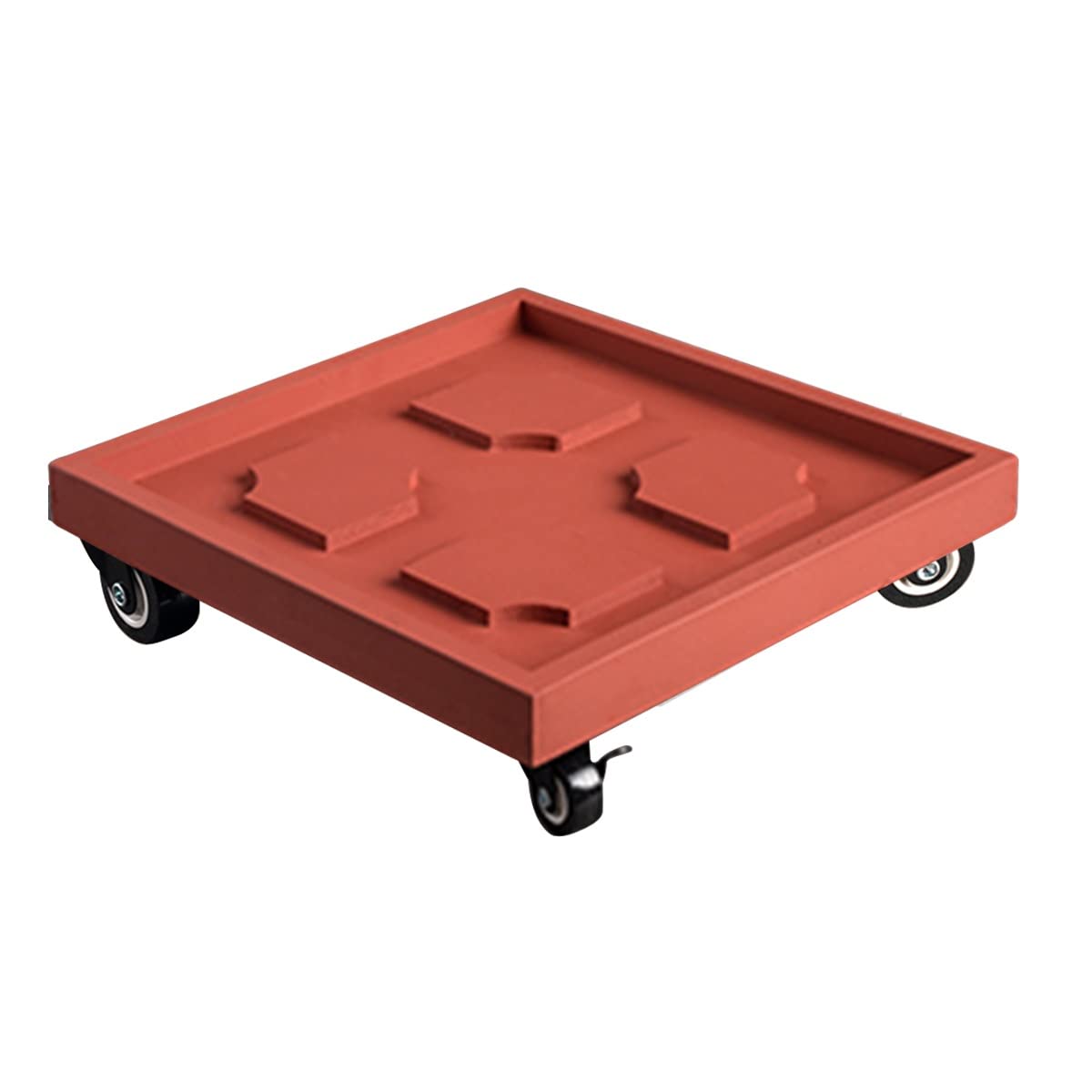 Lot De 2 Plateaux De Plantes À Roulettes Pour Plantes D'Intérieur Bonsaï Po Avec Support De Pot