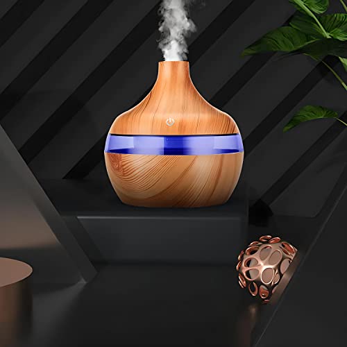 Retoo-Diffuseur-daromes-pour-huiles-parfumees-humidificateur-a-ultrasons-aromatherapie-Lampe-aromatique-diffuseur-dhuiles-avec-eclairage-LED-diffuseur-dhuiles-essentielles-humidificateur