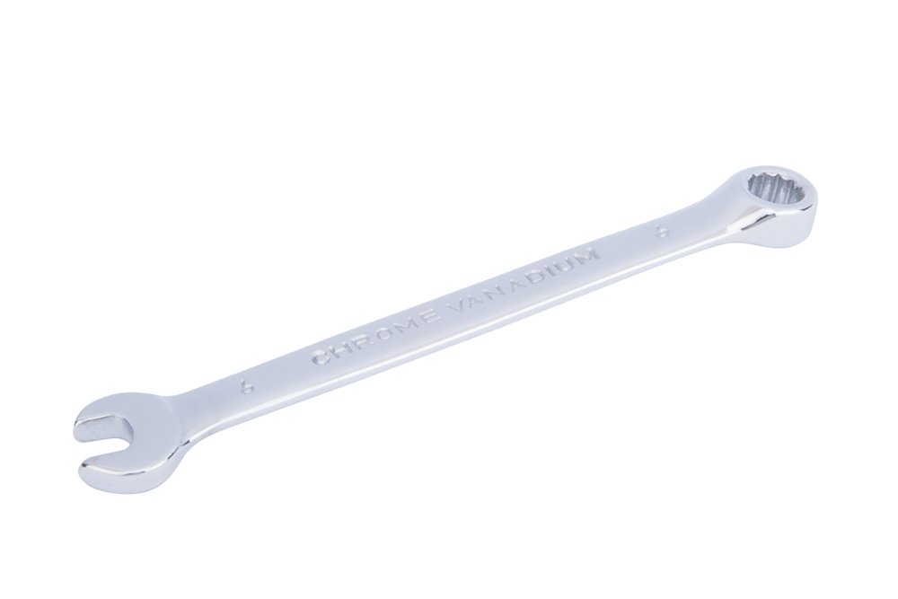 Blue Spot 05200 6Mm Fully Polished Chrome Vanadium Spanner - 6Mm Combination Spanner Chrome Vanadium Metric 32Mm Blue Spot Spanners Bluespot 5028734052008