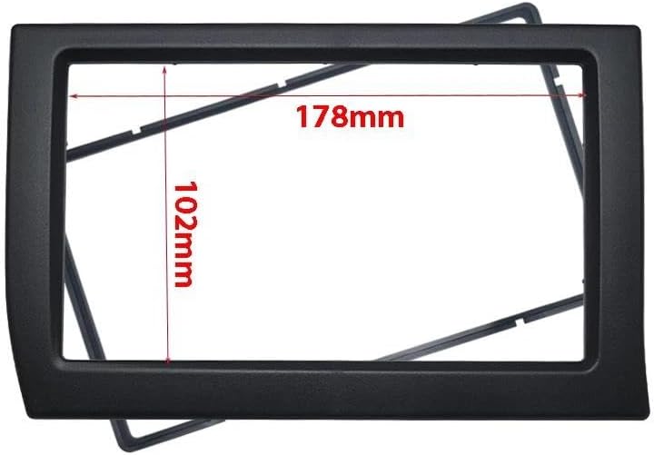 ラジオパネルフェイシア に適合する シトロエン エリーゼ 2006 カー 2Din パネル ファシア フレーム ステレオ ラジオ ダ