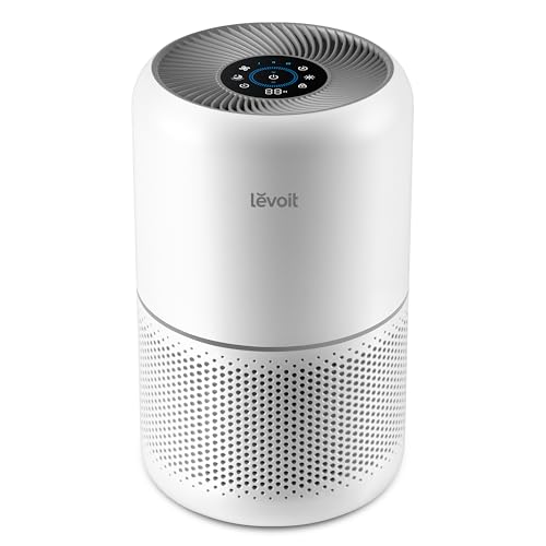 LEVOIT Luftreiniger mit HEPA Luftfilter gegen 99,97 Prozent Schimmel Staub Pollen Tierhaare, Luftqualitäts-Feedback und Auto-Modus, CADR 240m³/h für Raucherzimmer, Air Purifier 22dB Schlafmodus Timer LEVOIT Luftreiniger mit HEPA Luftfilter gegen 99,97 Prozent Schimmel Staub Pollen Tierhaare, Luftqualitäts-Feedback und Auto-Modus, CADR 240m³/h für Raucherzimmer, Air Purifier 22dB Schlafmodus Timer
