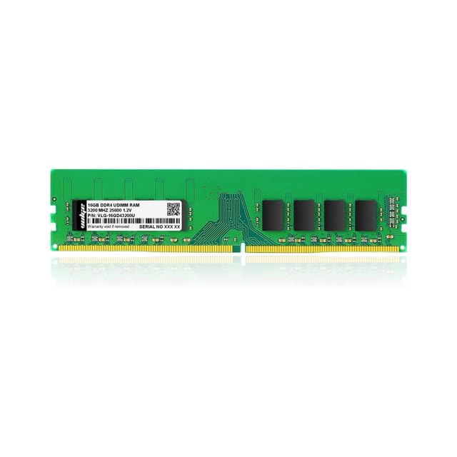 Image of 16GB DDR4 Desktop RAM - 3200 MHz PC4 25600 UDIMM Memory Module - (16GB X 1) - Doorstep Warranty