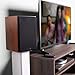 Vanatoo Black Transparent One Encore Plus Near Field Studio Monitor Speakers Pair for TV, PC, Gaming. Powered Speakers for Desktop and Room. AUX, USB, Bluetooth, Toslink Optical, Coax, Remote.