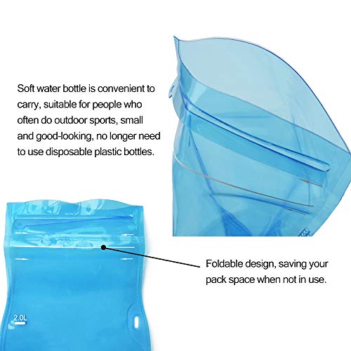 Bolsa de bexiga de água, Andoer Saco da bexiga de água Saco de armazenamento do pacote de hidratação