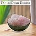 Rose Quartz Raw Crystals and Healing Stones, Natural Rocks for Tumbling and DIY Raw Stones and Crystals (1 Piece)