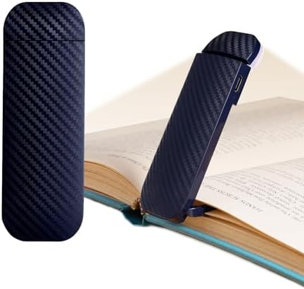 HEMONNKAM Book Light, Rechargeable Clip-On Reading Light for Bed at Night