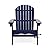 Christopher Knight Home Celeste Outdoor Acacia Wood Folding Adirondack Chairs (Set of 2), Navy Blue