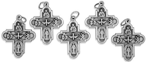 Venerare Traditional Catholic Four-Way Medal - Pack of 10