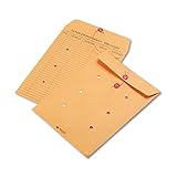 Quality Park 1-Side Print Inter-Department Envelopes, String-Tie, Brown Kraft, 9 x 12, 100 per Carton, (63462)
