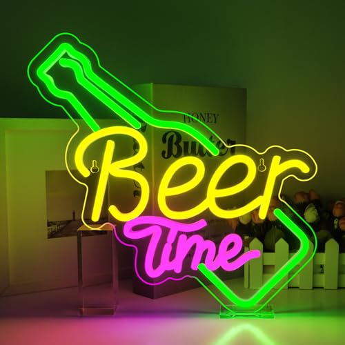 neón cartel LED amarillo para la decoración de la pared USB para el bar, club, hogar, boda, fiesta y señalización Regalo