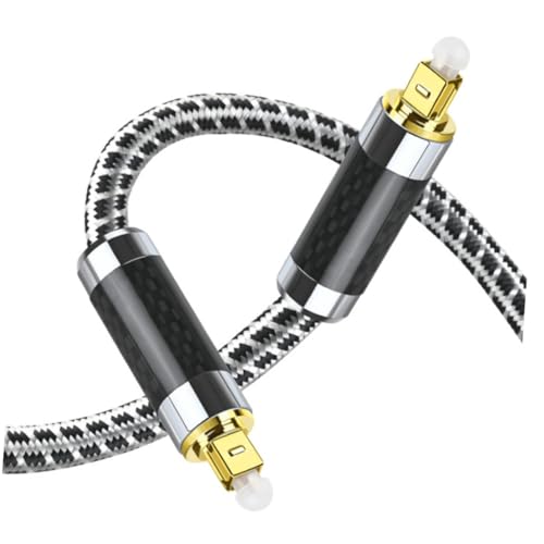 Cable óptico de audio digital para transformar tu salón en un cine con barra de sonido