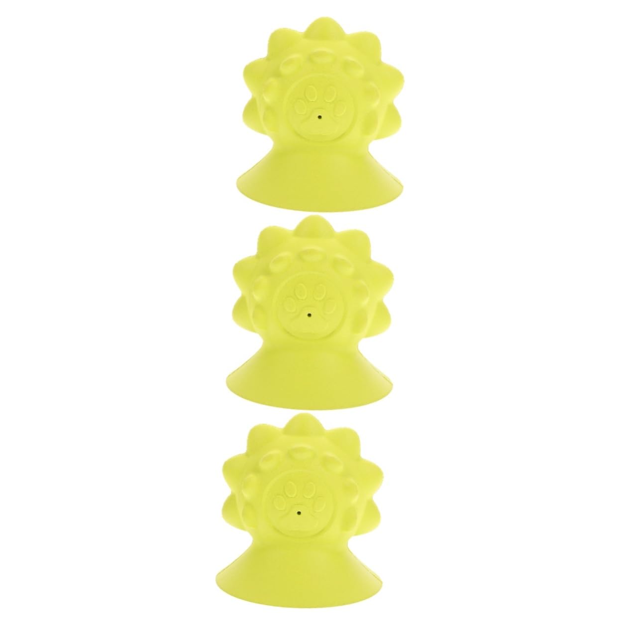 INOOMP 3piezas Juguete para De Goma Divertido y Resistente para Cachorros y Estimula La Masticación Color