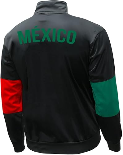 Miniatura 2 de Icon Sports Soccer Track Jacket  Official Mens World Football Club Team Full Zip Up Active Casual Adult Training Top