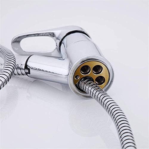 Mitigeur de style contemporain à commande une main et bec extensible - 4