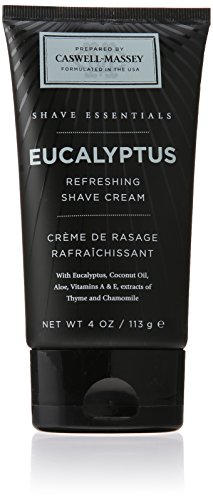 Caswell-Massey Eucalyptus Shave Cream, 4 Ounce