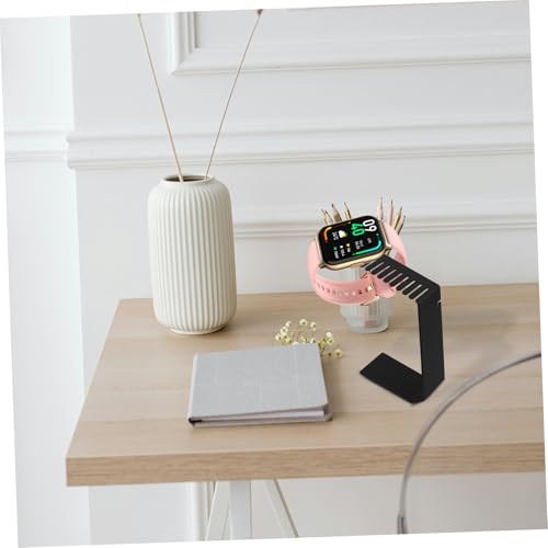 Soporte nocturno Mipcase de acero para organizar correas y cargar el reloj inteligente 6