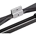 ACDelco Gold 8-72021 (89001185) Heavy Duty Black Five Bar Wiper Blade for Curved Windshields, 20.0 in