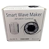 Jebao Upgraded ALW Series WIFI Smart Wave Maker Broad Flow Style Reef Fish Aquarium Powerhead Pump ALW-5