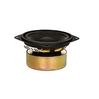 1 Goldwood Sound GW-204/8S shielded 4" woofer, 40 watts RMS and 70 watts Max, 70 - 13,000Hz frequency response, 86dB SPL, 8ohm 1" aluminum voice coil, 10oz magnet, poly laminated cone with rolled foam surround, stamped steel frame, fully shielded Ove...