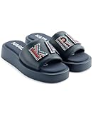 KARL LAGERFELD Paris Women's Shoes slide,NAVY,7