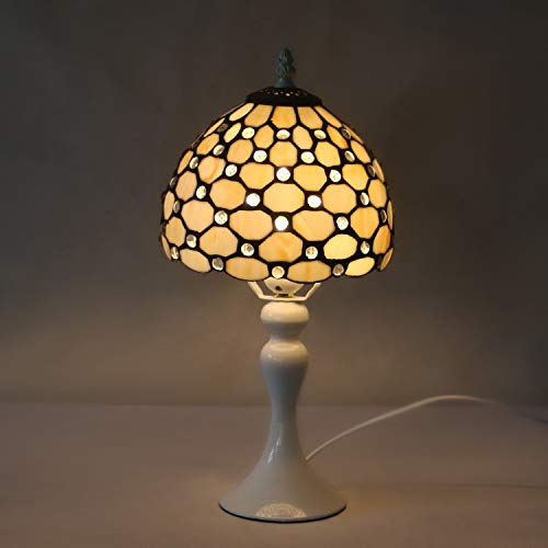 Preisvergleich Produktbild HOUSEHOLD Mehrfarbige Tischlampe European American LED Augenschutz Nachtlicht Innen Wohnzimmer Schlafzimmer Büro-Schreibtisch Wohnnachttisch Schreibtisch-Lampen-Licht (Color : A)