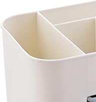 Vista 4 de Organizador de maquillaje de cosméticos, 6 compartimentos para maquillaje, organizadores de gran capacidad y almacenamiento con cajones, organizador