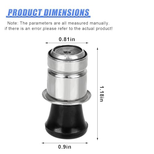 Image of YoRise 12V Car Cigarette Lighter, Pop-Out Lighter Plug (12V-2PCS) | Metal Plastic Construction Cigarette Lighter Plug Replacement Accessories for Most Vehicles Socket