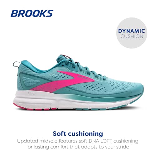 Brooks Brooks Women’s Trace 3 Neutral Running Shoe - Aqua/Storm/Pink - 8.5 Medium
