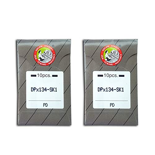 20 Organ Titan-Langarm-Quiltnadeln 134MR gleiche wie 135X5SK1 / DPX134-SK1 / 135X5MR ~ mehrere Größen! MR 3.5 (100/16) Cover