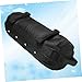 SUPVOX 1pc Adjustable Fitness Sandbags for Home Gym Heavy Duty Workout Oxford Sandbags Inner Filler Bags Exercise Container Black
