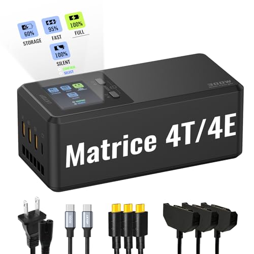 Hub de charge de batterie 300W LKTOP pour missions terrain Matrice 4