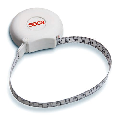 Mètre à ruban ergonomique Seca pour mesure du tour de taille et calcul du rapport hanche